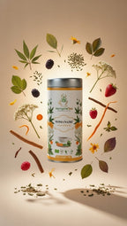 Womanaire herbal tea by HempireTea - nurturing blend for women's health and natural rhythm support
